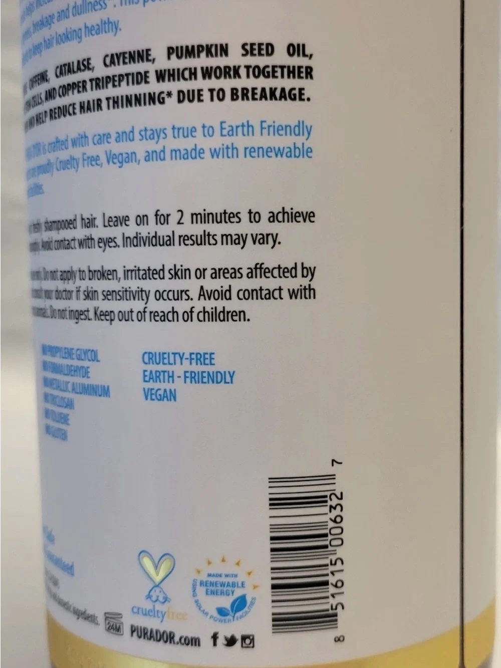 Pura D'Or Hair Thinning Therapy Shampoo & Conditioner Set 24oz